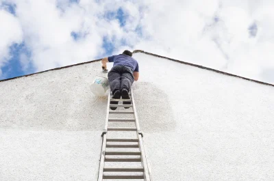 Peinture extérieure aux Mées — façades et ravalement